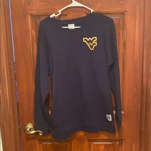 West Virginia PINK long sleeve